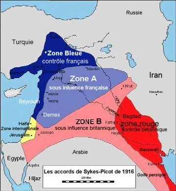 Il y a cent ans, la France et la Grande-Bretagne se partageaient le  Moyen-Orient – Un si Proche Orient