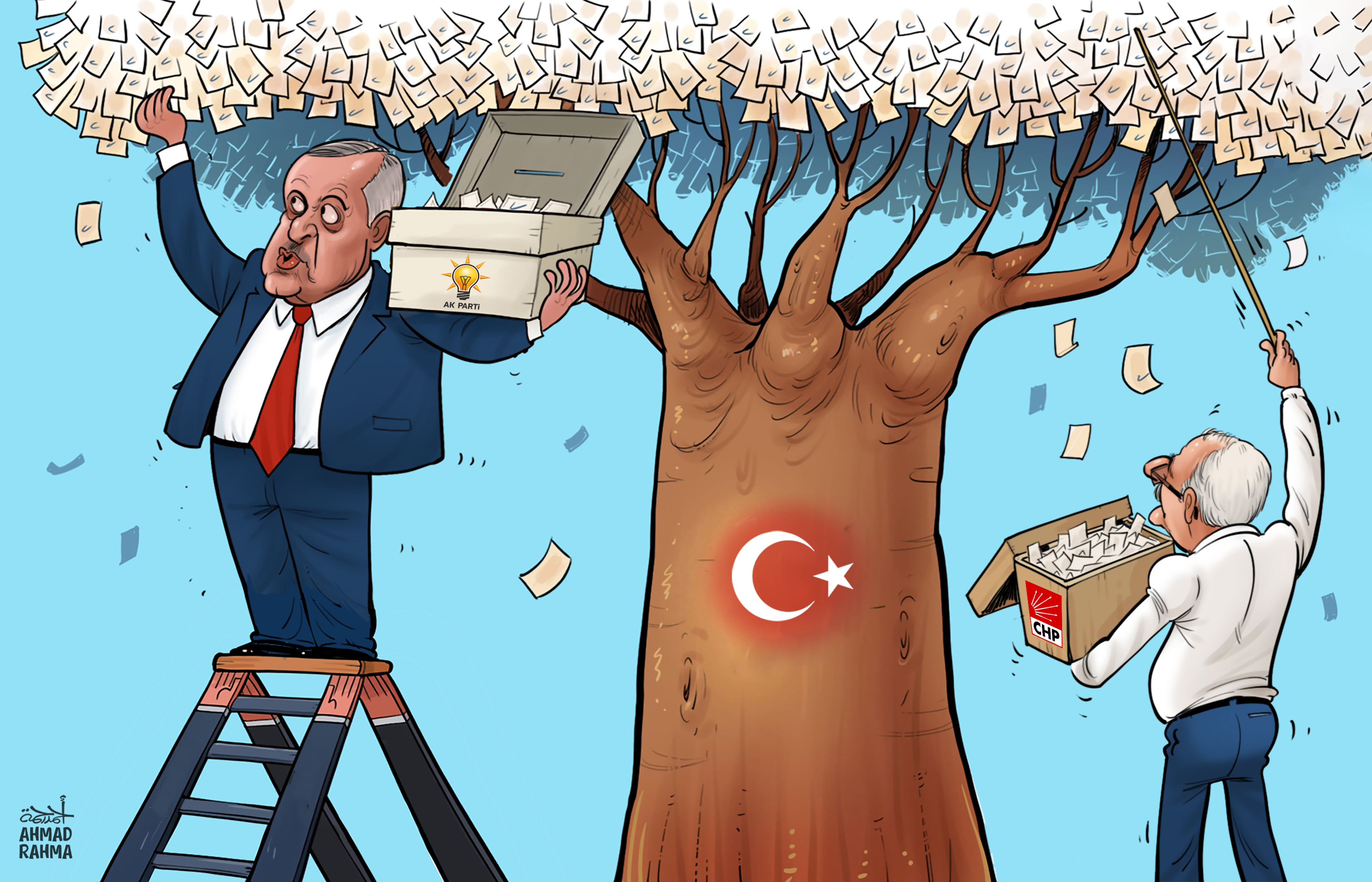 Erdogan à nouveau réelu à la tête de la Turquie